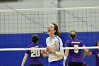 Volleyball vs Emerson  Wheaton College Women's Volleyball vs Emerson College. - Photo by Keith Nordstrom : Wheaton, Volleyball, VB2019